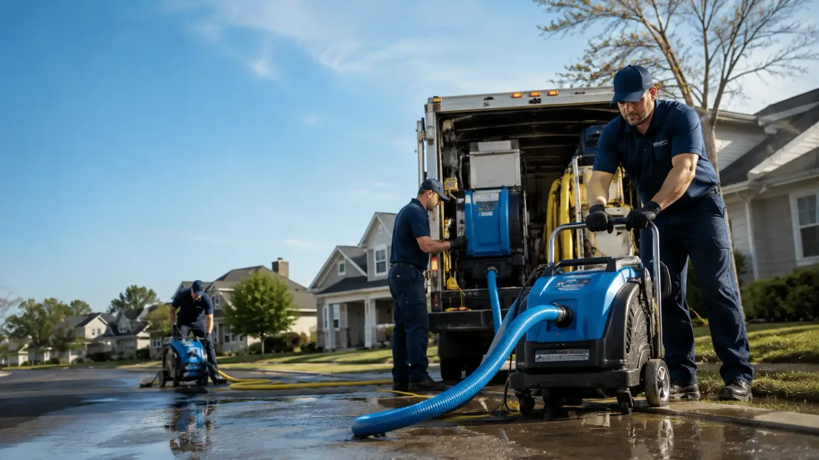 Flood Damage Cleanup in Jenison, MI